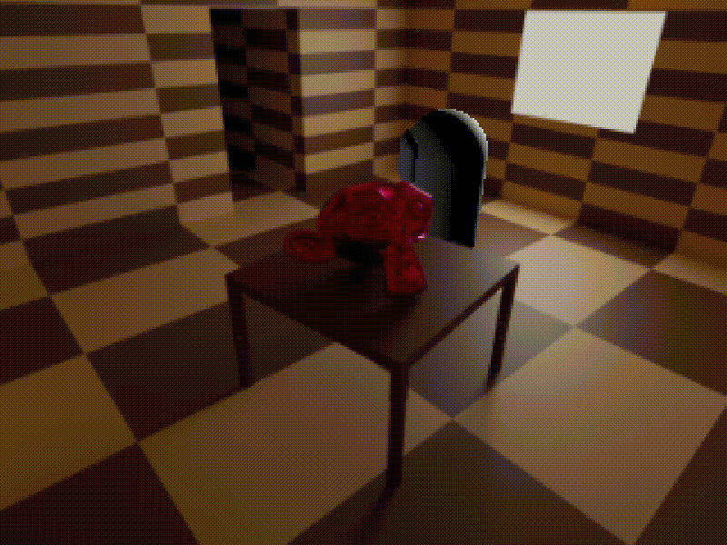 Animation showing gameplay