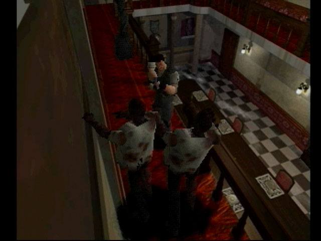 Screenshot of Resident Evil on PS1